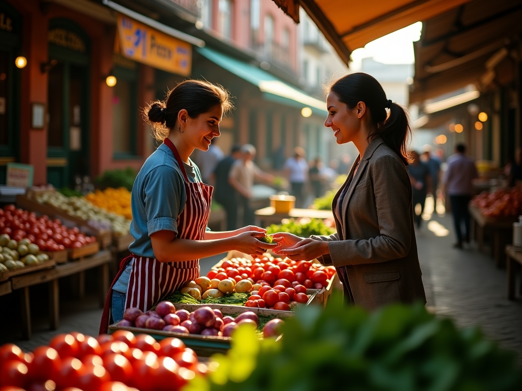 Market in Buenos Aires